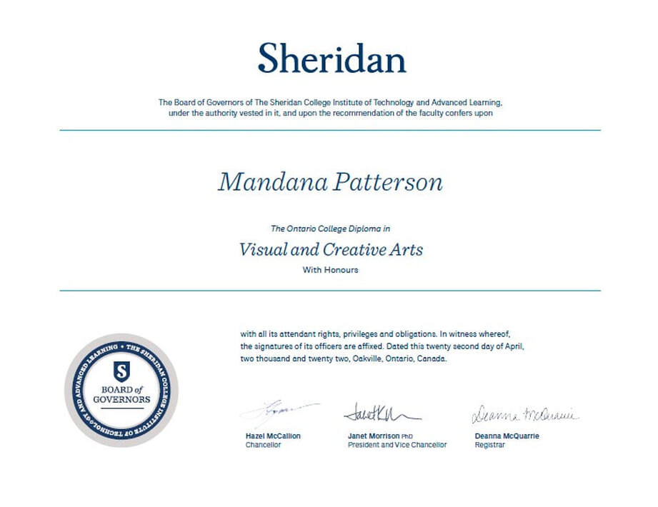 Mandana Patterson Design Diploma